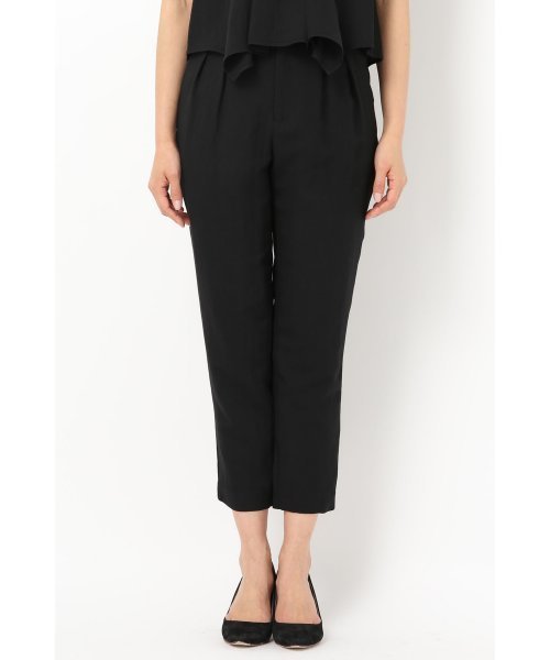 LIMITLESS LUXURY（リミットレスラグジュアリー）の「LINEN LIKEタックパンツ◆（その他パンツ・レディース・ブラック/サックスブルー/ベージュ・38/36）」の7枚目の写真