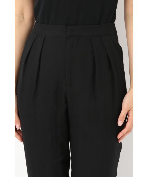 LIMITLESS LUXURY（リミットレスラグジュアリー）の「LINEN LIKEタックパンツ◆（その他パンツ・レディース・ブラック/サックスブルー/ベージュ・38/36）」の13枚目の写真