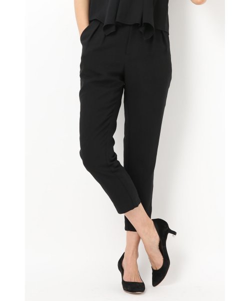 LIMITLESS LUXURY（リミットレスラグジュアリー）の「LINEN LIKEタックパンツ◆（その他パンツ・レディース・ブラック/サックスブルー/ベージュ・38/36）」の20枚目の写真