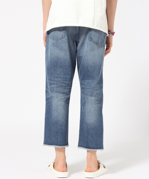 RAGEBLUE（レイジブルー）の「＜コーンミルズ社製デニム使用＞ダメージアンクル5ポケ/721954（デニムパンツ・メンズ・ブルー/ライトブルー・MEDIUM/LARGE）」の17枚目の写真