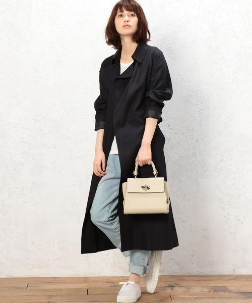 green label relaxing(グリーンレーベルリラクシング)の「MARCO BIANCHINI RF MINI 1HD2WAY バッグ(ショルダーバッグ・レディース・オフホワイト/ブラック/ブラウン/ケリー・FREE)」の13枚目の写真