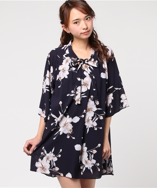 Snidel スナイデル の ブライトフラワーワンピース ワンピース Wear