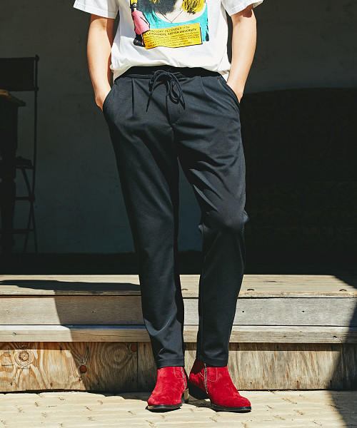 HYSTERIC GLAMOUR（ヒステリックグラマー）の「1タックイージーPT（その他パンツ・メンズ・ブラック/ネイビー・LARGE/MEDIUM/SMALL）」の8枚目の写真