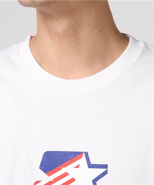 STARTER BLACK LABEL（スターターブラックレーベル）の「STARTER BLACK LABELスターUSAフラッグTシャツ（Tシャツ/カットソー・メンズ・ブラック/ホワイト・L/M）」の5枚目の写真