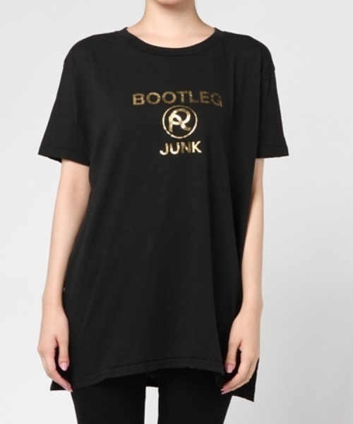 RNA(アールエヌエー)の「M0780 BOOTLEG JUNK Tシャツ(Tシャツ/カットソー・レディース・ホワイト/ブラック/ダークベージュ・MEDIUM)」の21枚目の写真