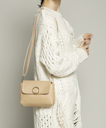 PLAIN CLOTHING | フロントサークルショルダーバッグ【PLAIN CLOTHING】(ショルダーバッグ)