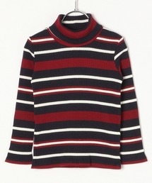 GLOBAL WORK | 【キッズ】テレコタートルネックＴシャツ長袖/763237(Tシャツ/カットソー)