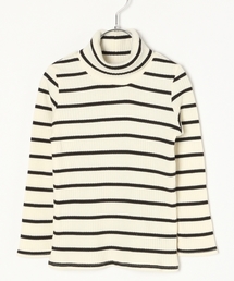 GLOBAL WORK | 【キッズ】テレコタートルネックＴシャツ長袖/763237(Tシャツ/カットソー)