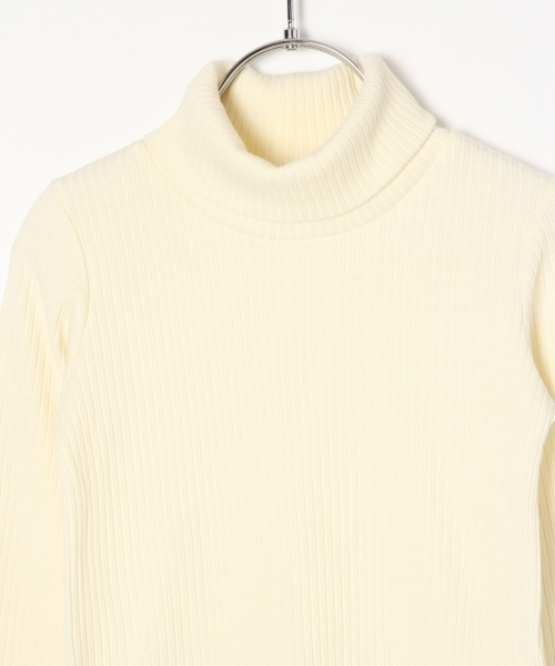 GLOBAL WORK（グローバルワーク）の「【キッズ】テレコタートルネックＴシャツ長袖/763237（Tシャツ/カットソー・キッズ・ホワイト/ブラック/グレー/その他/その他1/レッド・SMALL/MEDIUM/LARGE/X-LARGE/XX-LARGE）」の8枚目の写真