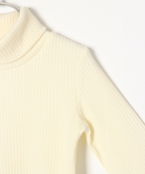 GLOBAL WORK（グローバルワーク）の「【キッズ】テレコタートルネックＴシャツ長袖/763237（Tシャツ/カットソー・キッズ・ホワイト/ブラック/グレー/その他/その他1/レッド・SMALL/MEDIUM/LARGE/X-LARGE/XX-LARGE）」の9枚目の写真