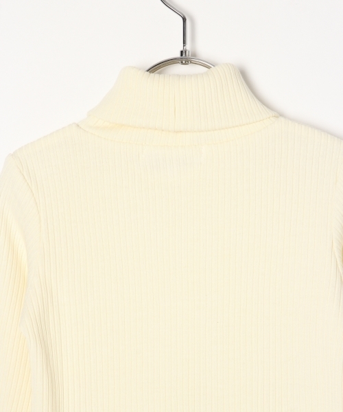 GLOBAL WORK（グローバルワーク）の「【キッズ】テレコタートルネックＴシャツ長袖/763237（Tシャツ/カットソー・キッズ・ホワイト/ブラック/グレー/その他/その他1/レッド・SMALL/MEDIUM/LARGE/X-LARGE/XX-LARGE）」の12枚目の写真