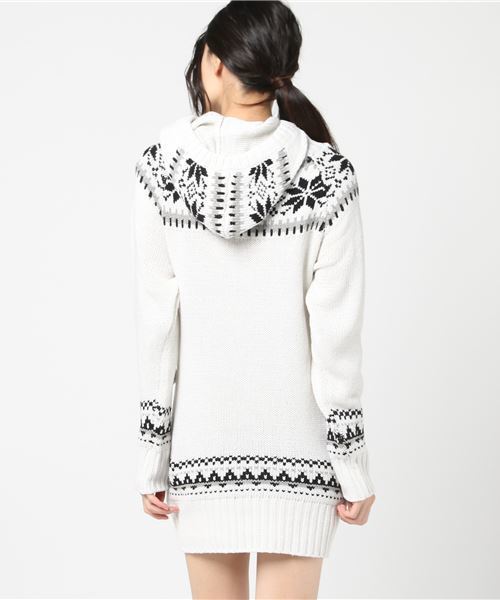 セール】ノルディック柄ニットワンピース（ワンピース）｜STYLEBLOCK