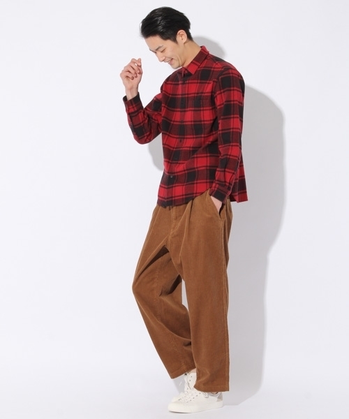 niko and...（ニコアンド）の「Nカルゼネルチェックシャツ【niko and ...】（シャツ/ブラウス・メンズ・レッド/グリーン/ブルー・LARGE/MEDIUM）」の10枚目の写真