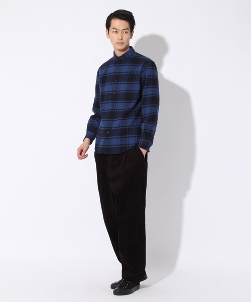 niko and...（ニコアンド）の「Nカルゼネルチェックシャツ【niko and ...】（シャツ/ブラウス・メンズ・レッド/グリーン/ブルー・LARGE/MEDIUM）」の11枚目の写真