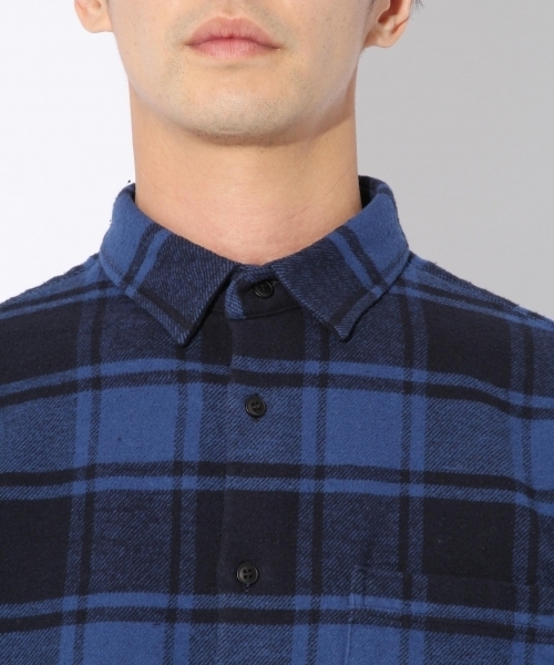 niko and...（ニコアンド）の「Nカルゼネルチェックシャツ【niko and ...】（シャツ/ブラウス・メンズ・レッド/グリーン/ブルー・LARGE/MEDIUM）」の16枚目の写真