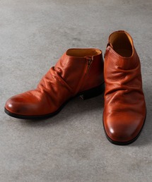 【PADRONE パドローネ 】SHORT SIDE ZIP BOOTS / サイドジップショートブーツ/PU8395-1203-23A