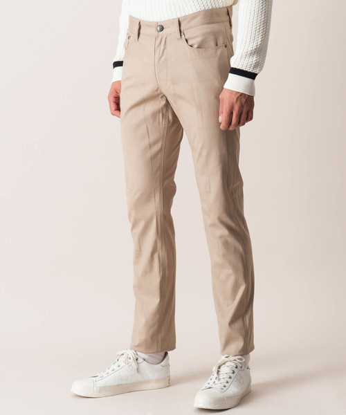 BLACK LABEL CRESTBRIDGE(ブラックレーベル・クレストブリッジ)の「シャドークレストブリッジチェック5ポケットパンツ(その他パンツ・メンズ・ネイビー/ブラック/ベージュ系その他3/オフホワイト・73/76/79/82/70/85)」の3枚目の写真