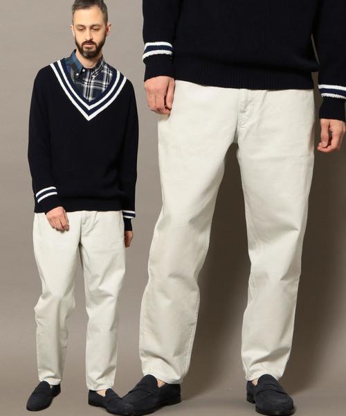 BEAUTY&YOUTH UNITED ARROWS（ビューティーアンドユースユナイテッドアローズ）の「BY ヘビーツイル バルーンパンツ -MADE IN JAPAN- о（その他パンツ・メンズ・オフホワイト/ブラック/ターコイズブルー・30inch/32inch/28inch/34inch）」の2枚目の写真