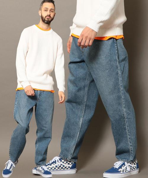 BEAUTY&YOUTH UNITED ARROWS（ビューティーアンドユースユナイテッドアローズ）の「BY ヘビーツイル バルーンパンツ -MADE IN JAPAN- о（その他パンツ・メンズ・オフホワイト/ブラック/ターコイズブルー・30inch/32inch/28inch/34inch）」の3枚目の写真