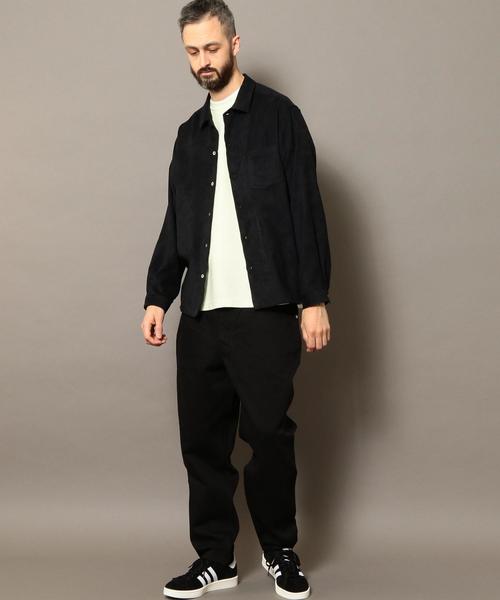 BEAUTY&YOUTH UNITED ARROWS（ビューティーアンドユースユナイテッドアローズ）の「BY ヘビーツイル バルーンパンツ -MADE IN JAPAN- о（その他パンツ・メンズ・オフホワイト/ブラック/ターコイズブルー・30inch/32inch/28inch/34inch）」の7枚目の写真