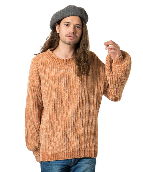 glamb（グラム）の「Isabel knit / イザベルニット（ニット/セーター・メンズ・レッド/ブラック/グレー/オレンジ・2/0/3/1/4）」の4枚目の写真