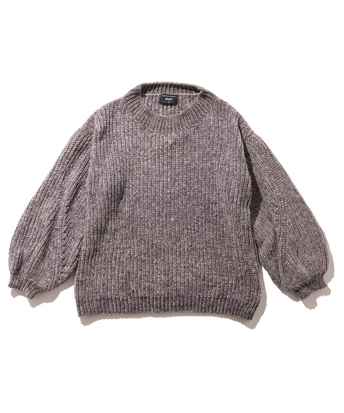 glamb（グラム）の「Isabel knit / イザベルニット（ニット/セーター・メンズ・レッド/ブラック/グレー/オレンジ・2/0/3/1/4）」の7枚目の写真