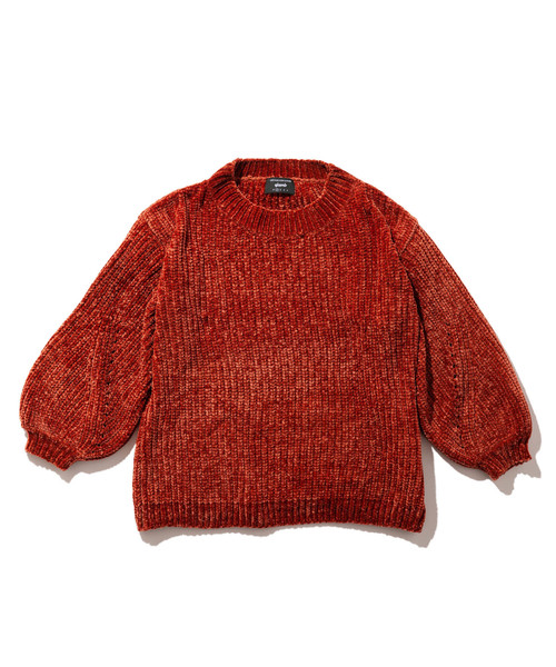 glamb（グラム）の「Isabel knit / イザベルニット（ニット/セーター・メンズ・レッド/ブラック/グレー/オレンジ・2/0/3/1/4）」の14枚目の写真