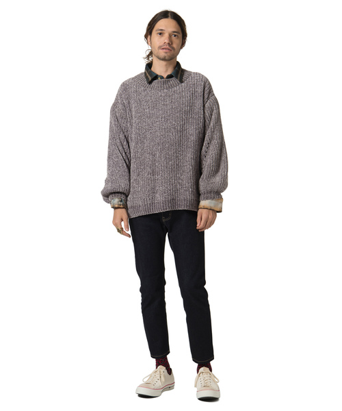 glamb（グラム）の「Isabel knit / イザベルニット（ニット/セーター・メンズ・レッド/ブラック/グレー/オレンジ・2/0/3/1/4）」の13枚目の写真