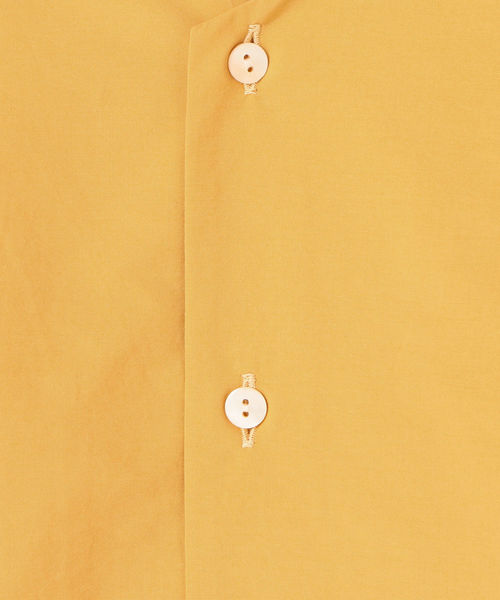 SHIPS（シップス）の「フリルスリーブバックボタンブラウス（シャツ/ブラウス・レディース・マスタード/ライトホワイト・ONE SIZE）」の10枚目の写真