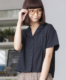 WEGO | WEGO/開襟クロップドシャツ(シャツ/ブラウス)