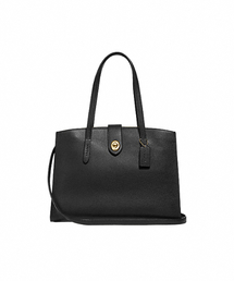 未使用級✨ コーチ ループ キャリーオール ハンドバッグターンロック COACH（コーチ）の「【コーチ】ターンロック チャーリー