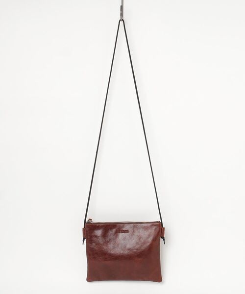 BICASH（ビカーシ）の「【BICASH/ビカーシ】レザーサコッシュ/#B839P（ショルダーバッグ・メンズ・ブラック/ダークブラウン/ブラウン/ネイビー/レッド/オリーブ/グレー/ダークネイビー・FREE）」の11枚目の写真