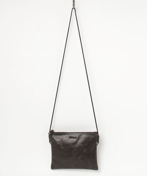 BICASH（ビカーシ）の「【BICASH/ビカーシ】レザーサコッシュ/#B839P（ショルダーバッグ・メンズ・ブラック/ダークブラウン/ブラウン/ネイビー/レッド/オリーブ/グレー/ダークネイビー・FREE）」の13枚目の写真