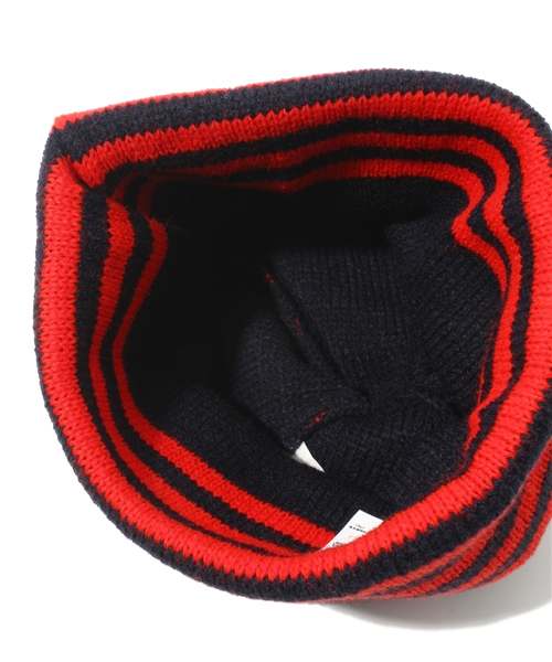 BEAMS(ビームス)の「□BEAMS / MADE IN USA ワッチキャップ(ストライプ)(ニットキャップ/ビーニー・メンズ・その他1/その他2/その他3/その他4・ONE SIZE)」の7枚目の写真