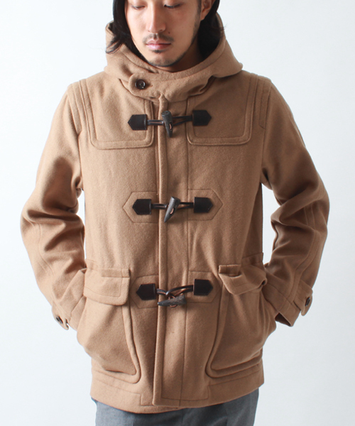 BEAMS（ビームス）の「◎BEAMS / メルトンダッフル コート（ダッフルコート・メンズ・チャコールグレー/ネイビー/キャメル/オレンジ・SMALL/MEDIUM/LARGE/X-LARGE）」の9枚目の写真