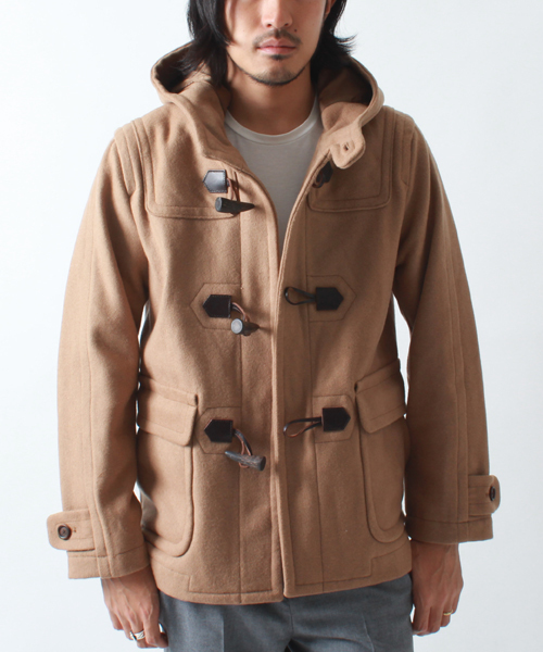 BEAMS（ビームス）の「◎BEAMS / メルトンダッフル コート（ダッフルコート・メンズ・チャコールグレー/ネイビー/キャメル/オレンジ・SMALL/MEDIUM/LARGE/X-LARGE）」の12枚目の写真