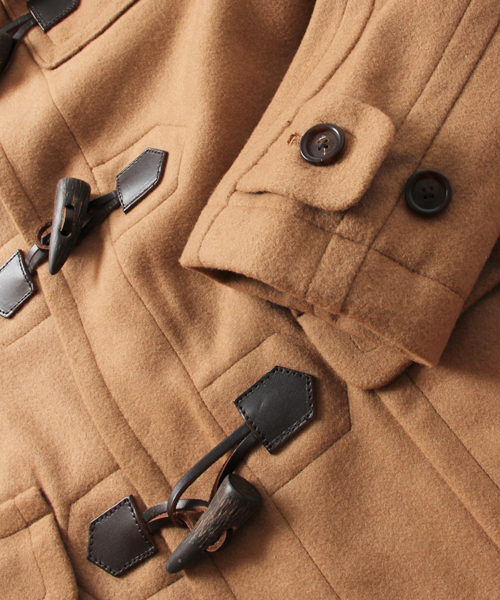 BEAMS（ビームス）の「◎BEAMS / メルトンダッフル コート（ダッフルコート・メンズ・チャコールグレー/ネイビー/キャメル/オレンジ・SMALL/MEDIUM/LARGE/X-LARGE）」の17枚目の写真