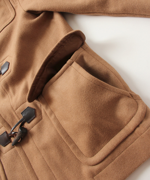 BEAMS（ビームス）の「◎BEAMS / メルトンダッフル コート（ダッフルコート・メンズ・チャコールグレー/ネイビー/キャメル/オレンジ・SMALL/MEDIUM/LARGE/X-LARGE）」の18枚目の写真