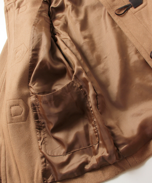 BEAMS（ビームス）の「◎BEAMS / メルトンダッフル コート（ダッフルコート・メンズ・チャコールグレー/ネイビー/キャメル/オレンジ・SMALL/MEDIUM/LARGE/X-LARGE）」の20枚目の写真