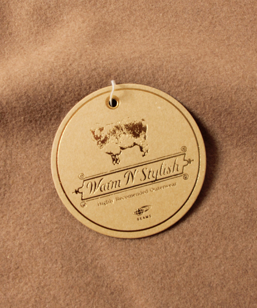 BEAMS（ビームス）の「◎BEAMS / メルトンダッフル コート（ダッフルコート・メンズ・チャコールグレー/ネイビー/キャメル/オレンジ・SMALL/MEDIUM/LARGE/X-LARGE）」の21枚目の写真