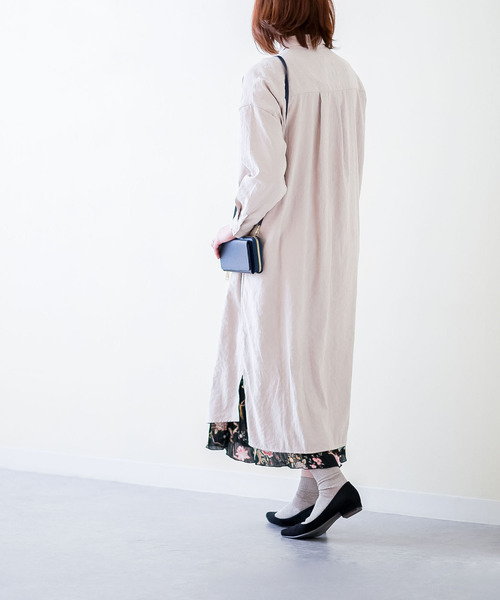 menue(メヌエ)の「ポインテッドトゥ ローヒール パンプス ver.(パンプス・レディース・ブラック/ライトグレー/ブルー/ダークベージュ/チェック・21.5cm/22.5cm/23.0cm/23.5cm/24.0cm/24.5cm/25.0cm/25.5cm/26.0cm/22.0cm)」の10枚目の写真