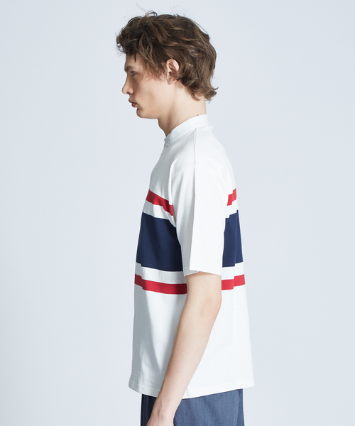 ABAHOUSE(アバハウス)の「【WEB別注】バンドカラーラガーシャツ(Tシャツ/カットソー・メンズ・ホワイト/ブラック/ネイビー・46/48/44)」の15枚目の写真