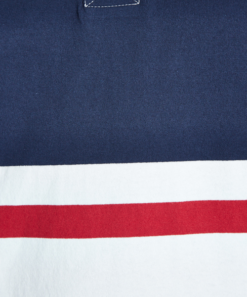 ABAHOUSE(アバハウス)の「【WEB別注】バンドカラーラガーシャツ(Tシャツ/カットソー・メンズ・ホワイト/ブラック/ネイビー・46/48/44)」の10枚目の写真