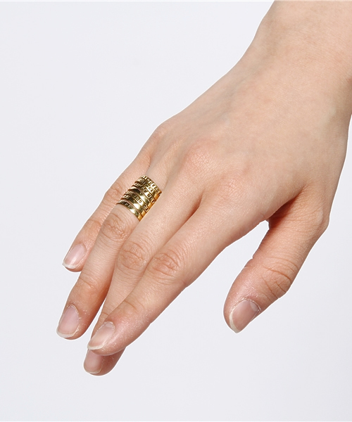 Ray BEAMS（レイビームス）の「SERGE THORAVAL / 7連 リング（リング・レディース・その他1/その他2・9号）」の3枚目の写真