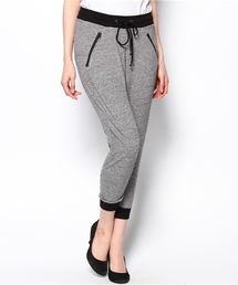 PLST | 切替スウェットクロップドパンツ(その他パンツ)