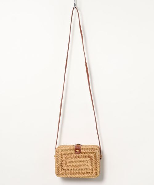 KOBE LETTUCE（コウベレタス）の「3typeラタンポシェットミニかごバッグ（ショルダーバッグ・レディース・その他2/その他1/その他・FREE）」の7枚目の写真