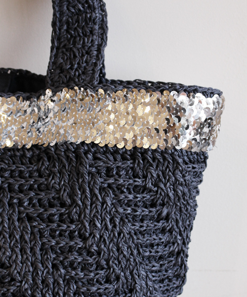 BEAUTY&YOUTH UNITED ARROWS（ビューティーアンドユースユナイテッドアローズ）の「BYSF ∵スパンコールライントート ◆（トートバッグ・レディース・ブラウン/オリーブ/ネイビー・FREE）」の8枚目の写真