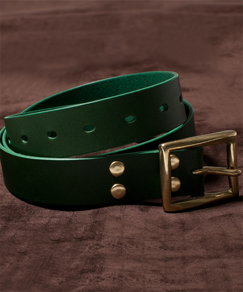 Nano Universe ナノユニバース の Bark Tannage バークタンネイジ Ity Leather Belt Color3 ベルト Wear