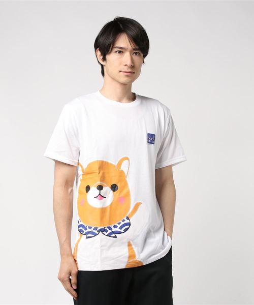 Burner バーナー の 15 Burner Select 豆しば三兄弟デカプリントcool Dry半袖tシャツ Tシャツ カットソー Wear