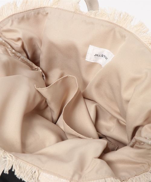 JILL by JILL STUART（ジルバイジルスチュアート）の「ベルテッドリボントートバッグ（トートバッグ・レディース・グレー/ホワイト・FREE）」の3枚目の写真